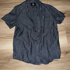Boys volcom button down